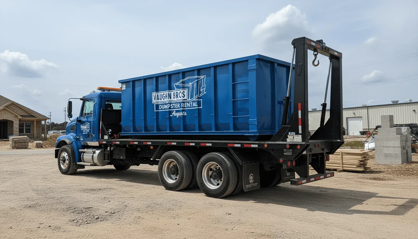 Concrete & Heavy Debris in Augusta, GA — Vaughn Bros Dumpster Rental Augusta