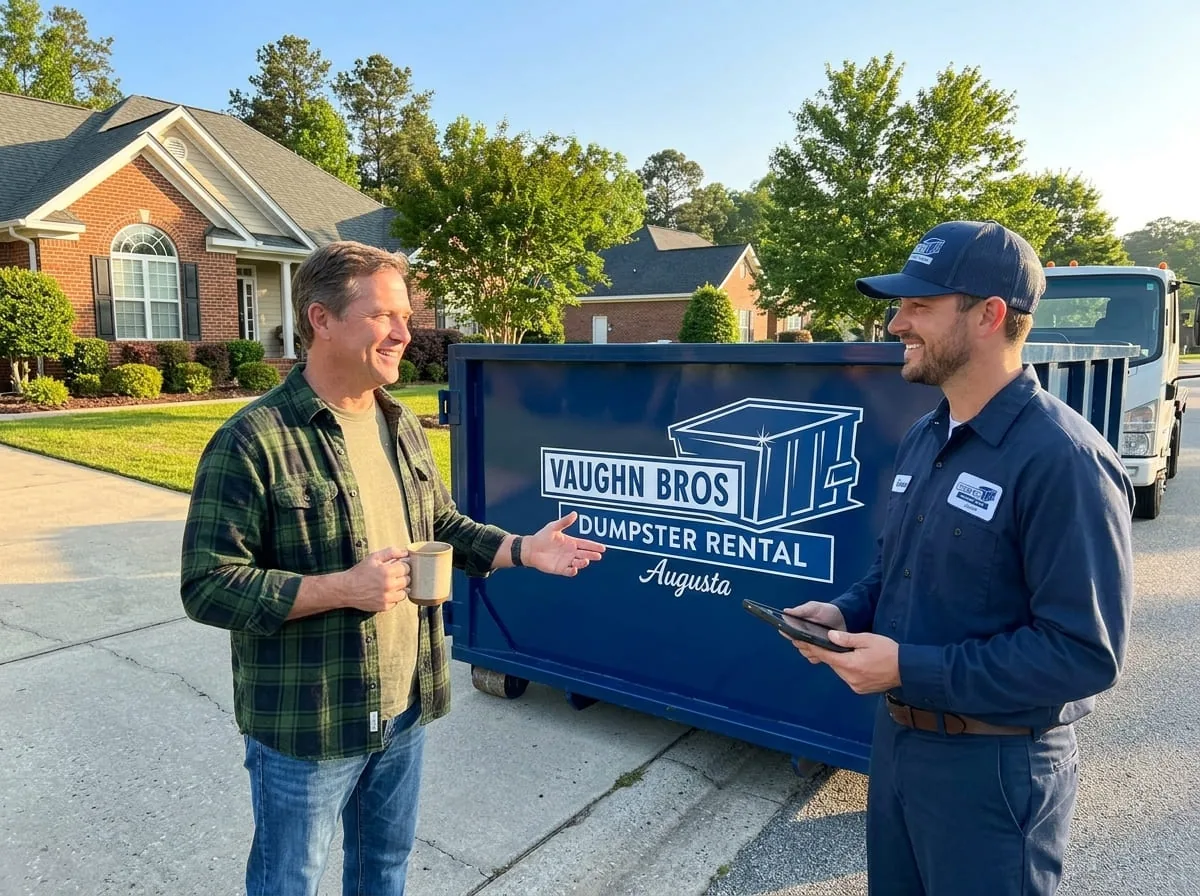 Roll-off dumpster delivered in Belvedere, SC