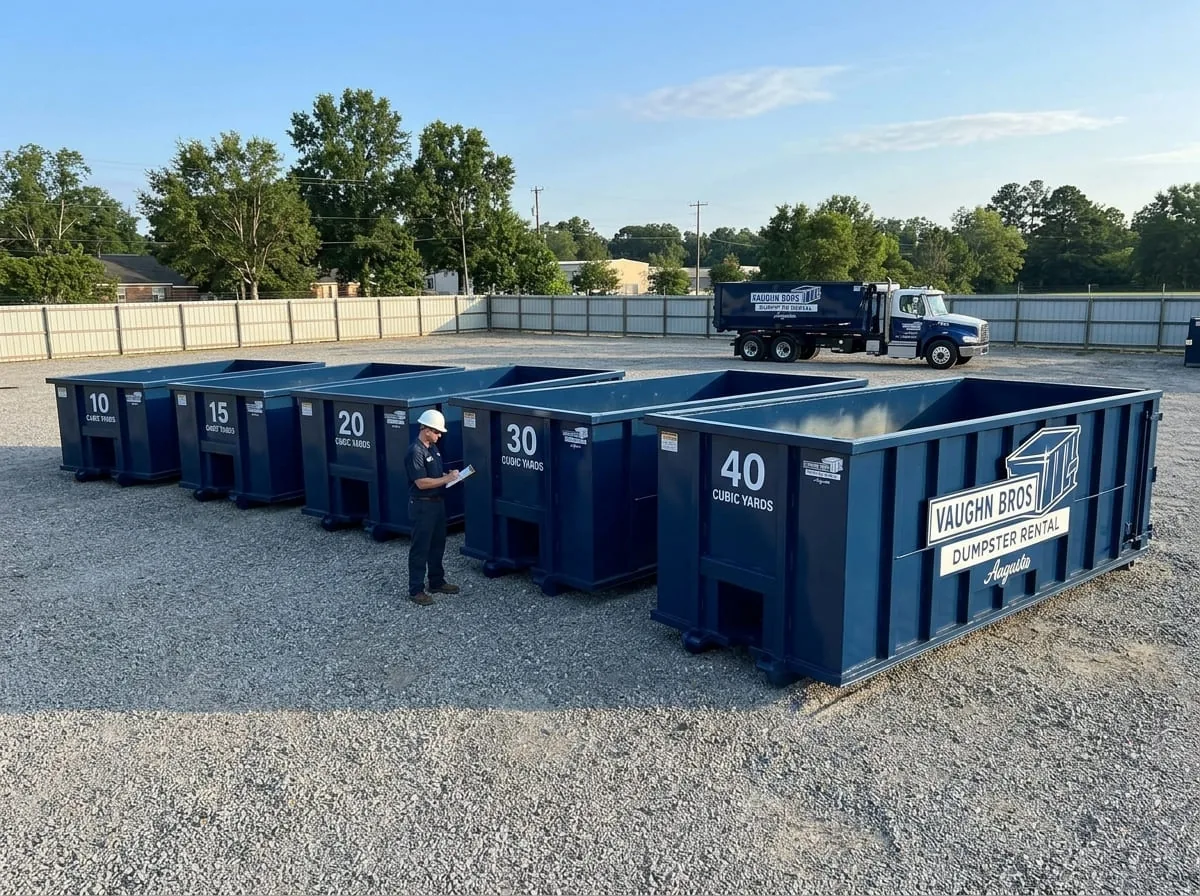 Storm Debris Removal in Augusta, GA — Vaughn Bros Dumpster Rental Augusta